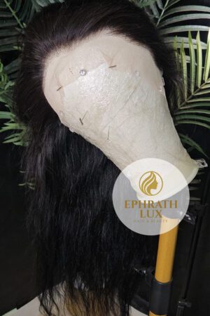 Brazilian Water Waves Natural Hair - 28 Inch Full Lace Frontal, 13 x 4